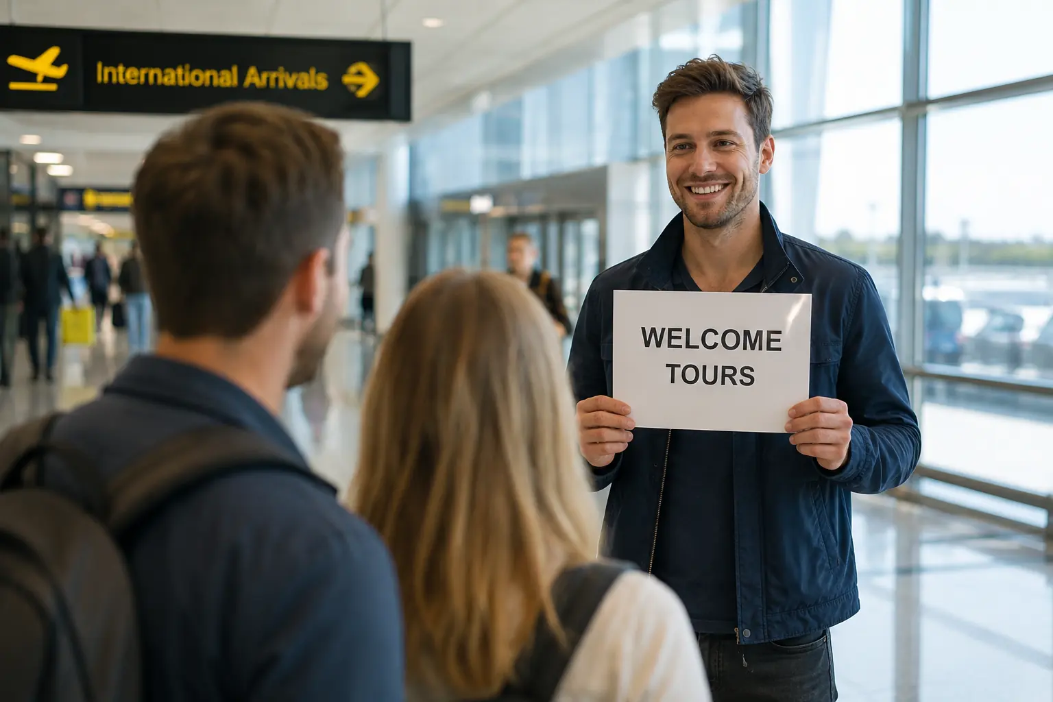 Traslados al aeropuerto: los 90 segundos tras aterrizar