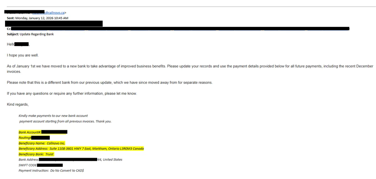 El Pago de un Cliente Casi Llega a la Cuenta Bancaria Equivocada — Esto Fue Lo Que Paso